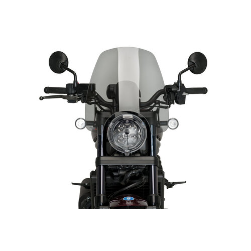 Puig New Generation Touring Screen For Honda CMX1100 Rebel (2021 - Onwards) - Smoke