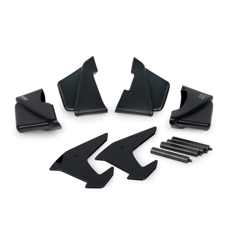 Puig KIT OF WINGS FOR KAWASAKI ZH2 C/BLACK
