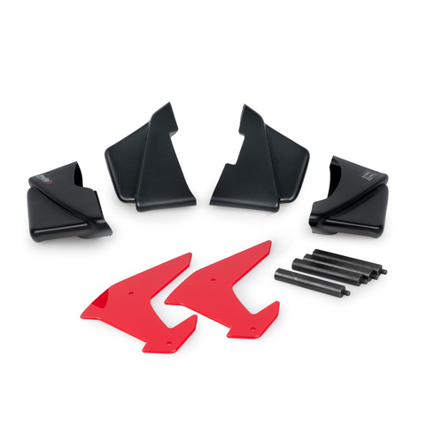 Puig KIT OF WINGS FOR KAWASAKI ZH2 C/RED