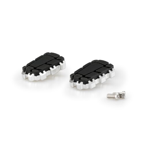 Puig Enduro 2.0 Footpegs (Silver)
