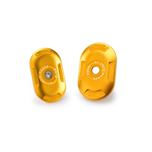 Puig Aluminium Chassis Covers For Yamaha MT-09/SP/XSR900 (2021 - Onwards) - Gold