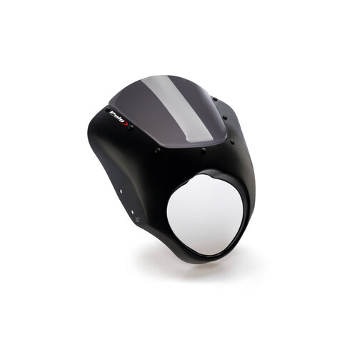 Puig Dark Night Semifaring For Kawasaki Vulcan S (Dark Smoke)