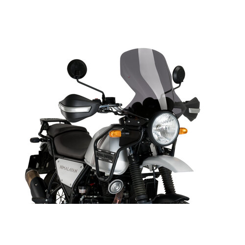Puig Touring Screen For Royal Enfield Himalayan (2021 - Onwards) - Dark Smoke