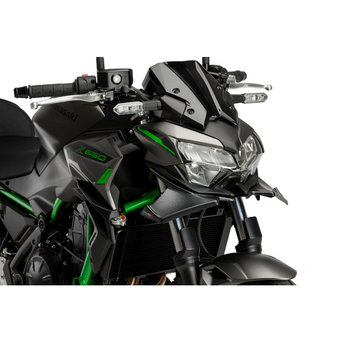 Puig FRONTAL SPOILER NAKED KAWASAKI Z650 20'-22' C/CARB