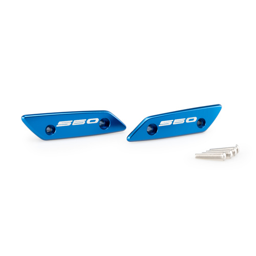 Puig MIRROR BLOCK OFF PLATE SET YAMAHA T-MAX 560/SX/DX/
