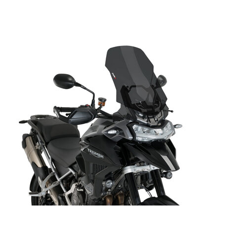 Puig Touring Screen For Triumph Tiger 1200 Models (2022 - Onwards) - Dark Smoke