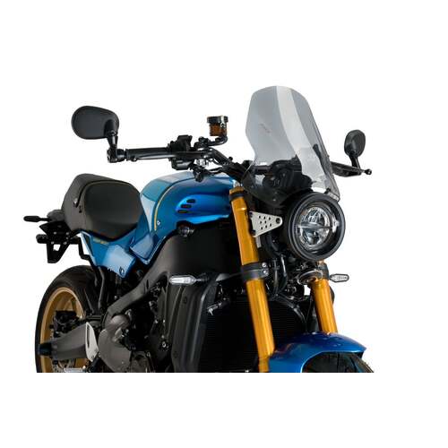 Puig New Generation Sport Screen For Yamaha XSR900 (2022 - Onwards) - Smoke