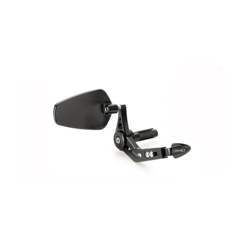 Puig Brake Lever Protector With Rearview Mirror Pro (Black)