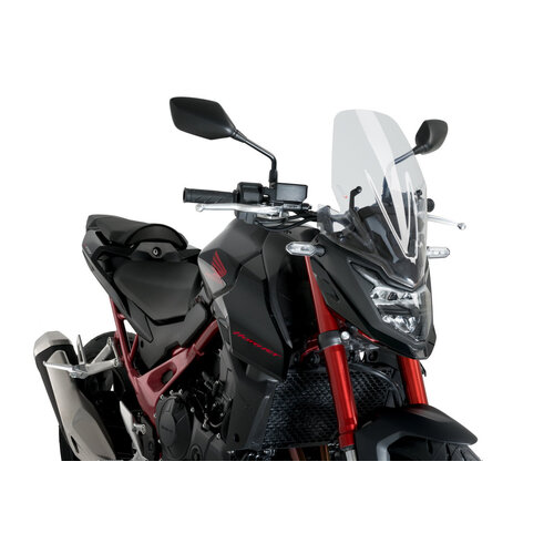 Puig New Generation Touring Screen For Honda CB750 Hornet (2023 - Onwards) - Clear