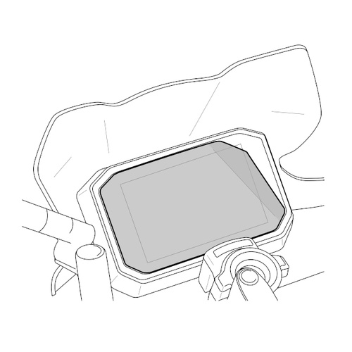 Puig DASHBOARD PROTECTOR DUCATI SUPERSPORT 950/S 21'-