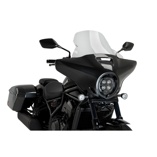 Puig High-Road Screen For Honda CMX 1100 Rebel (2023 - Onwards) - Clear