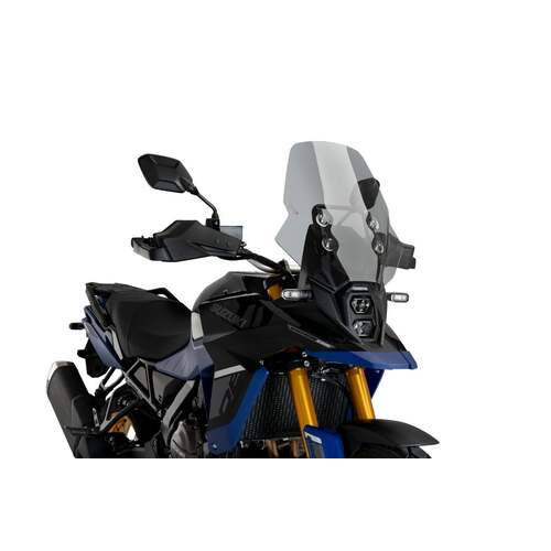 Puig Touring Screen For Suzuki DL800 V-Strom (2023 - Onwards) - Smoke
