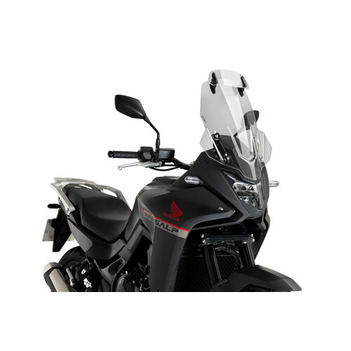 Puig Touring Screen With Visor For Honda XL750 Transalp (2023 - Onwards) - Clear