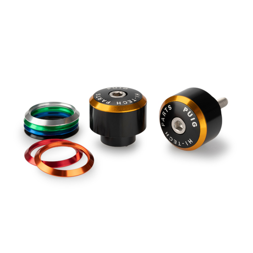 Puig Balance Bar Ends For Various Honda Models (Black)