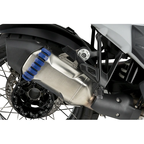 Puig PROTECTION EXHAUST UNIVERSAL C/BLUE