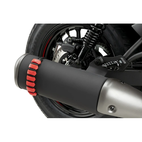 Puig PROTECTION EXHAUST UNIVERSAL C/RED