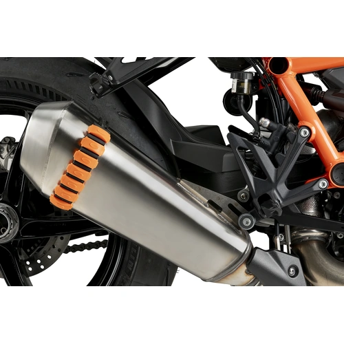 Puig PROTECTION EXHAUST UNIVERSAL C/ORANGE