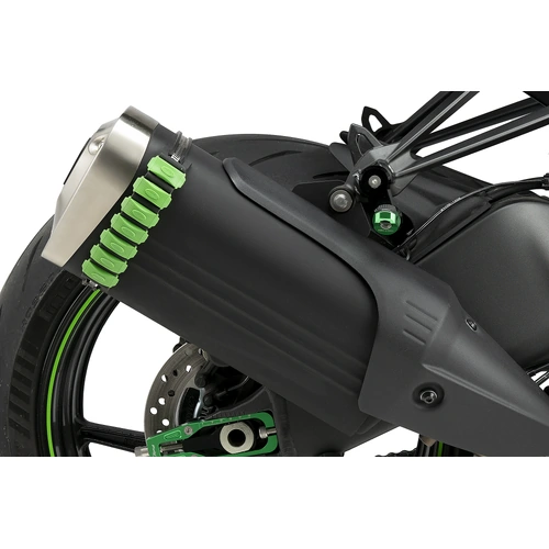 Puig PROTECTION EXHAUST UNIVERSAL C/GREEN