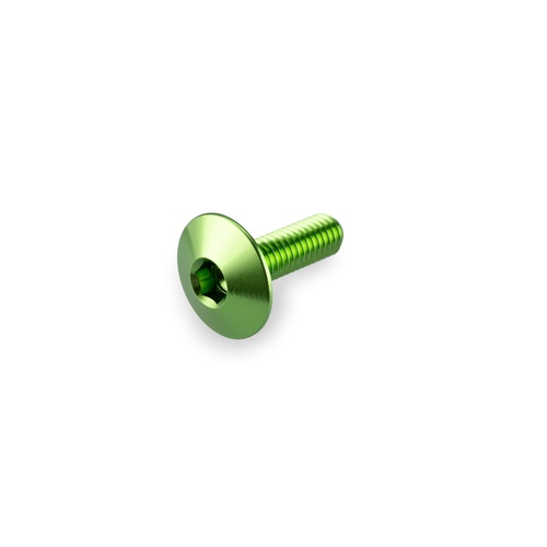 Puig KIT 6 SCREWS M6X20 DIAM. HEAD 16,8MM C/GREEN