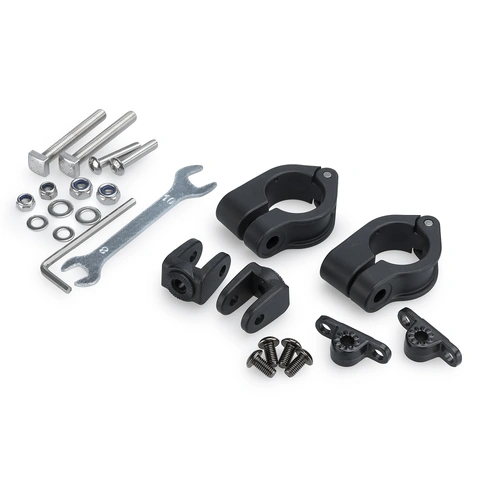 Puig CLAMP SET BEAM 3.0. 25,5MM C/BLACK