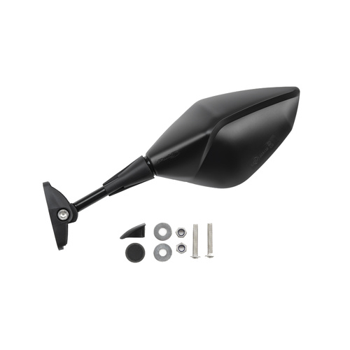 Puig REAR MIRROR Z3 S/LEFT FIX SCREEN HOMOL. C/BLACK