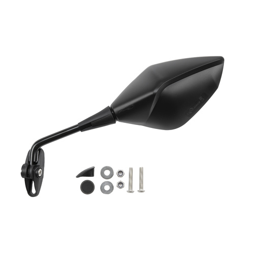 Puig REAR MIRROR Z3 S/LEFT ROD 70º HOMOLOGATED C/BLACK