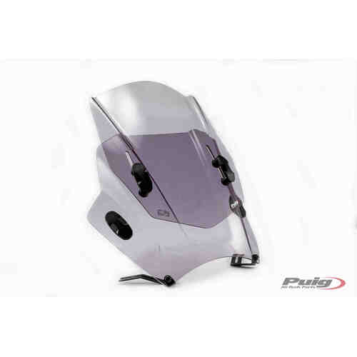 Puig Up And Down Windshield For Various Models (Smoke)