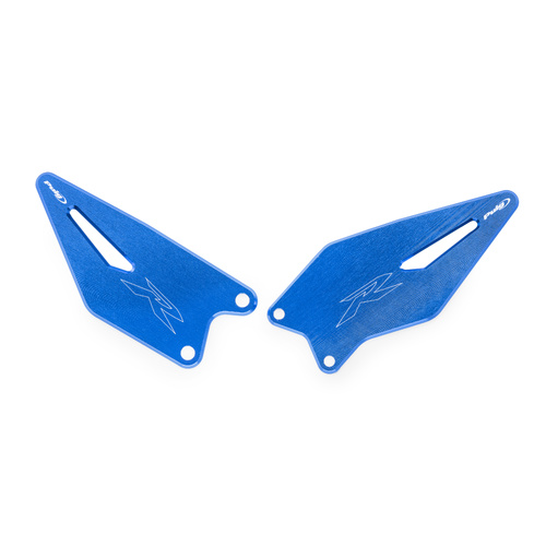Puig HEEL PLATES KAWASAKI ZX6R NINJA 23'- C/BLUE