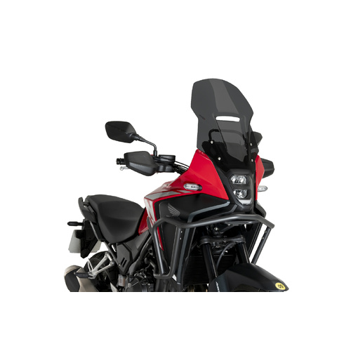 Puig Touring Screen For Honda NX500 (2024 - Onwards) - Dark Smoke