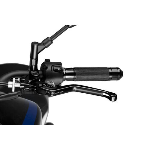 Puig Clutch Lever 3.0 (Unfoldable, Black Lever, Silver Adjuster)