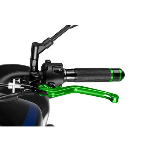Puig Clutch Lever 3.0 Unfoldable (Green Lever, Black Adjuster)