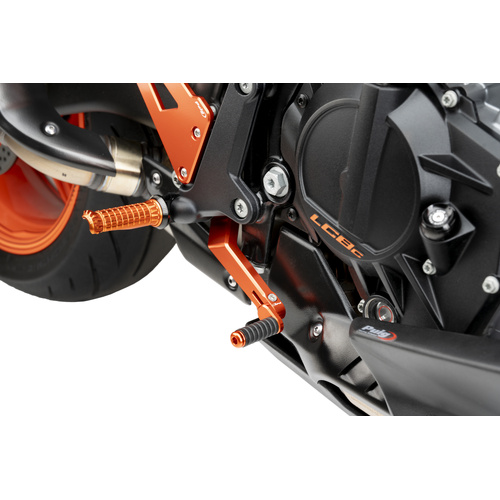 Puig ADJUSTABLE GEAR SHIFT PEDAL KTM 990 DUKE 24' C/ORA