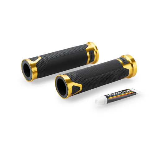 Puig GRIPS BY PAIR PUIG HI-TECH REVVING 119MM C/GOLD