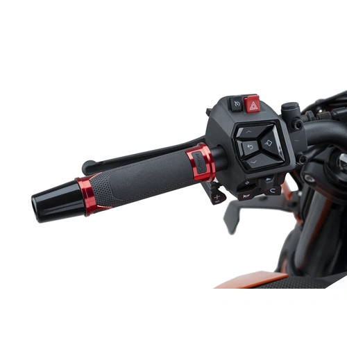 Puig GRIPS BY PAIR PUIG HI-TECH REVVING 119MM C/RED