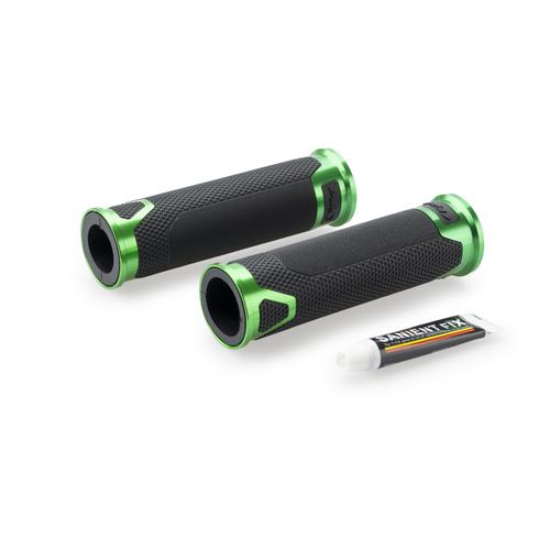 Puig GRIPS BY PAIR PUIG HI-TECH REVVING 119MM C/GREEN