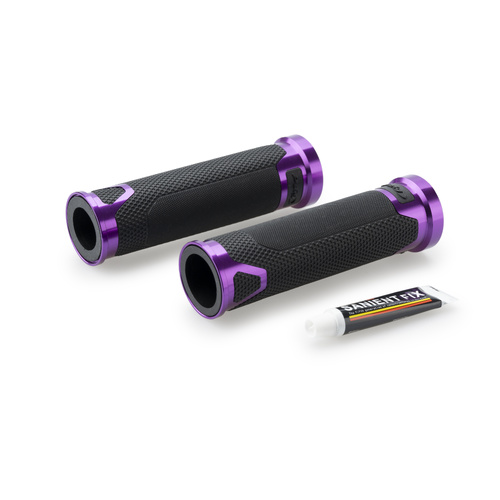 Puig GRIPS BY PAIR PUIG HI-TECH REVVING 123MM C/PURPLE