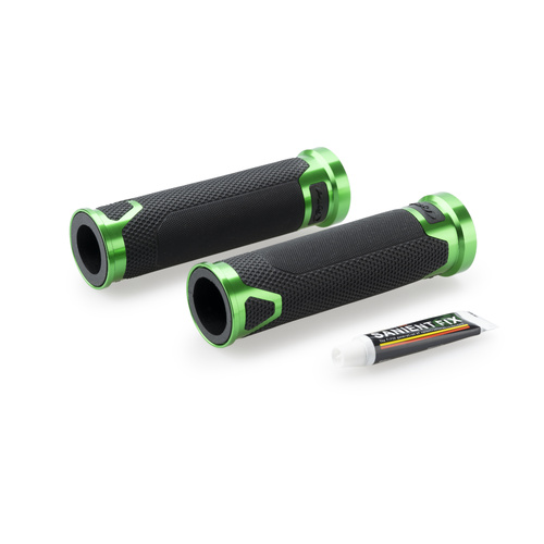 Puig GRIPS BY PAIR PUIG HI-TECH REVVING 123MM C/GREEN