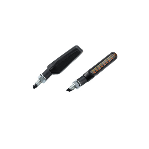 Puig TURN LIGHT BY PAIR FRONT MOD. PIN 2.0 C/BLACK