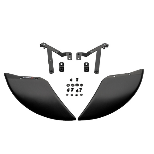 Puig Aero Wheel Deflector For Yamaha MT-07 (2025 - Onwards) - Matte Black