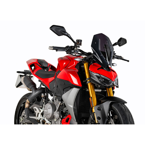 Puig New Generation Touring Screen For Ducati Streetfighter V2/S (2025 - Onwards) - Dark Smoke