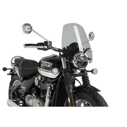 Puig New Generation Touring Screen For Triumph Bonneville Speedmaster (2025 - Onwards) - Smoke