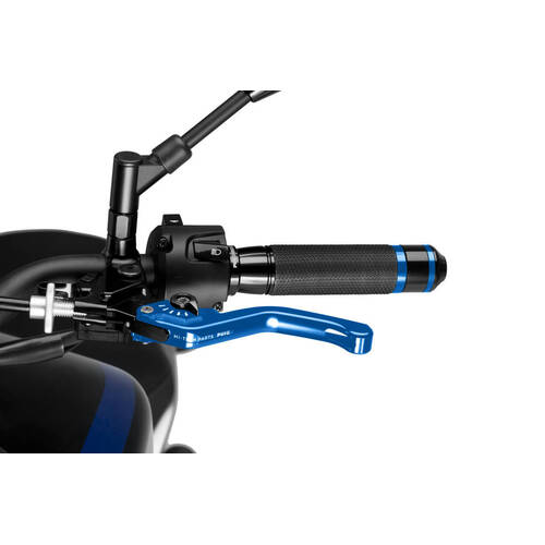 Puig Short 3.0 Clutch Lever (Blue Lever, Black Adjuster)