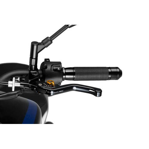 Puig Short 3.0 Clutch Lever (Black Lever, Gold Adjuster)