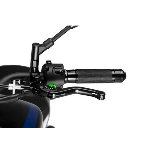 Puig 3.0 Short Clutch Lever (Black Lever, Green Adjuster)