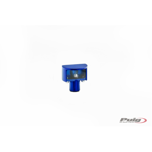 Puig LICENSE LIGHT ALUM. C/BLUE