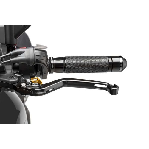 Puig Clutch Levers 2.0 (Unfoldable, Black Lever, Gold Adjuster)
