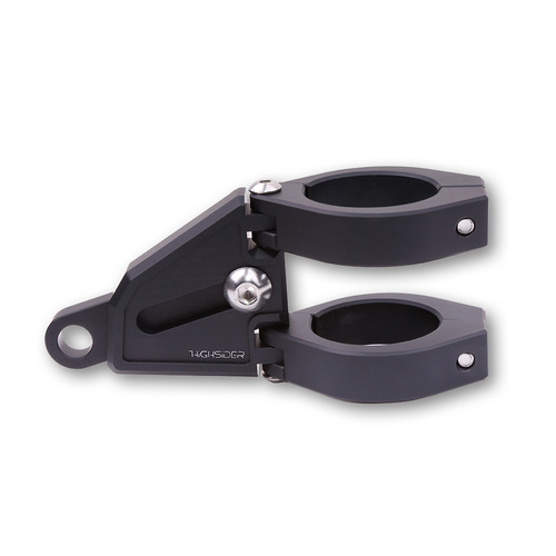 HIGHSIDER CNC ALU H/L BRKT EXT 38-41MM BLK