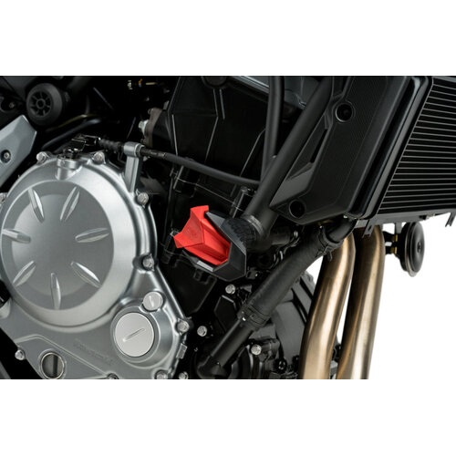 Puig Rubber Ends For R19 Frame Sliders (Red)