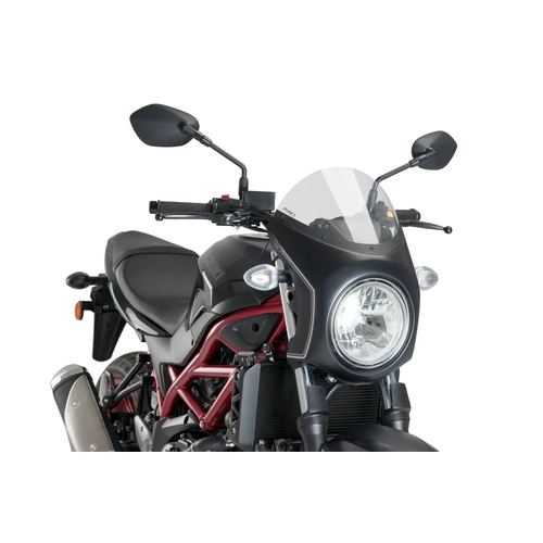 Puig SEMIFAIRING MATT BLACK SUZUKI SV650 16'- C/BLACK