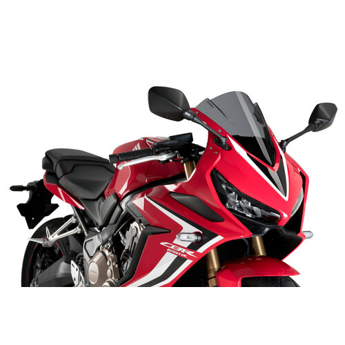 Puig Z-Racing Screen For Honda CBR650R 2019 - Onwards (Dark Smoke)